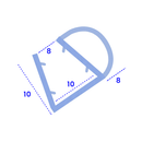 High Quality Shower Screen Seal for 8-10mm Glass (Lengths of 800mm, 900mm, 1400mm, 2000mm)