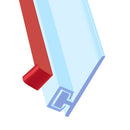 Universal Clear Shower Seal Compatible with 5mm Glass and Thicker