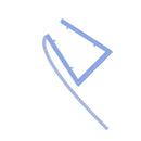 Straight Shower Screen Seal for 6-8mm Glass (800mm, 900mm, 1400mm, 2000mm)