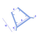 High-Quality Clear U Section Shower Seal For 4mm to 6mm Glass