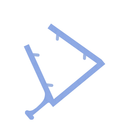 Clear Durable Vertical Shower Seal for 4-6mm Thick Glass