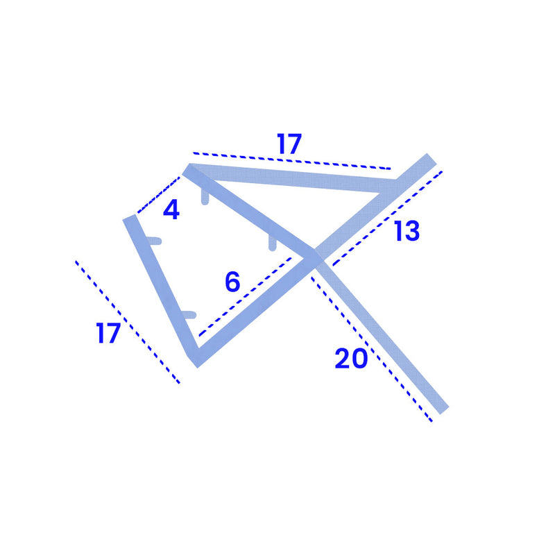 Shower Door Seal for 4mm 5mm & 6mm Glass No Adhesive Required
