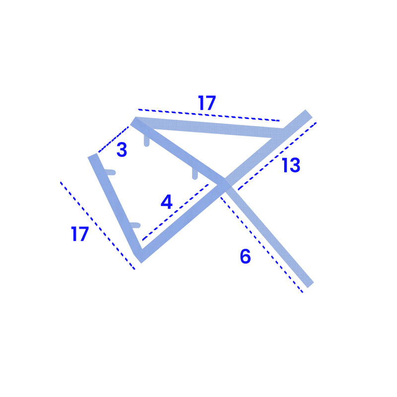Straight Shower Seal For 3-4mm Glass – Fits Gaps from 1mm to 6mm