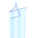 High-Quality Rigid PVC Shower Screen Seal for Straight Glass (800mm, 900mm, 1400mm, 2000mm)