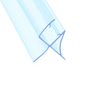 Versatile Durable Rigid PVC Shower Seal For 3-4mm Glass Panels