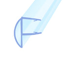 Clear Rigid PVC U Section Seal For 3mm to 4mm Glass With Gap Sealing