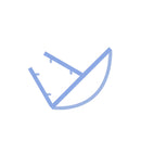 High-Quality Clear Shower Seal for Bath Screens No Adhesive Needed