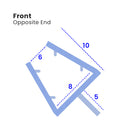 Universal Tapered Shower Seal For Bath and Shower Screens – 90cm