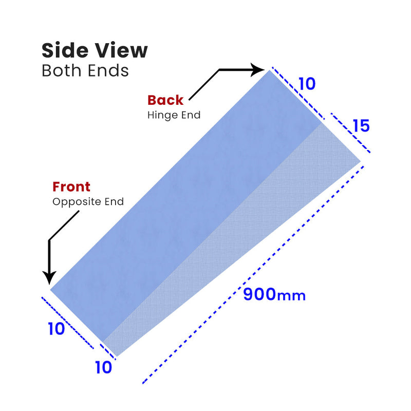 Simple Installation Tapered Seal for Bath or Shower Doors