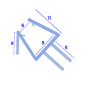 High-Quality Rigid PVC Shower Seal 4-6mm For Optimal Performance