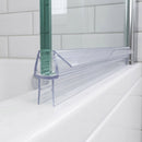 High Quality Rigid PVC Shower Screen Seal for Bath & Shower Doors (Multiple Lengths Available)