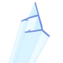 Versatile Clear Seal For Straight Glass Fits 4-6mm Thickness, Seals 1-4mm Gaps