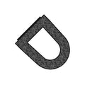 High-Quality EPDM Sponge Rubber Seal Adhesive Backed - 12.3mm x 10mm