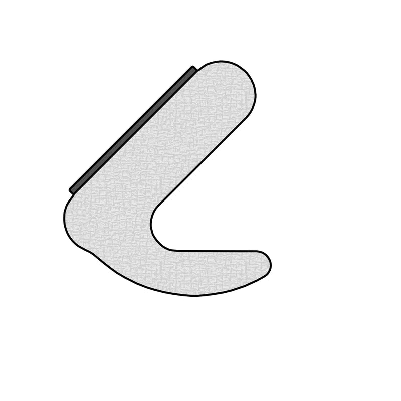 High-Quality White Sponge V-Seal Self-Adhesive Durable & Easy to Install