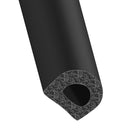 Large Sponge D-Shaped Rubber Seal – 28mm x 24mm (Sold Per Metre)