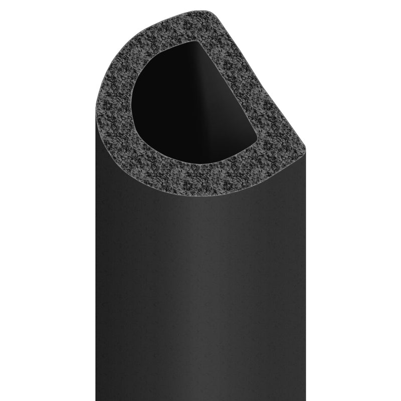 Compressible Sponge D Rubber Seal 30mm x 26mm For Watertight Performance
