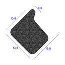 Durable Closed-Cell EPDM Sponge Seal 13.5mmx13.5mm - Sold Per Metre