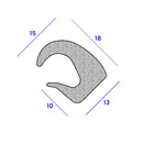 High-Quality Tailgate Sponge Seal for Jaguar E Type – Sold by the Metre