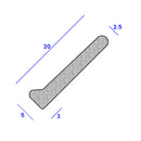 Premium Triumph TR6 Sponge P Seal Must-Have EPDM Sealing for Classic Cars & Machinery UV Resistant