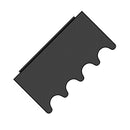 Durable Self-Adhesive Sponge Crown Strip 15mm x 8mm Easy Peel & Stick