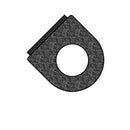 Heavy-Duty D-Profile Rubber Seal 12.2mm x 13.4mm Long-Lasting & Versatile