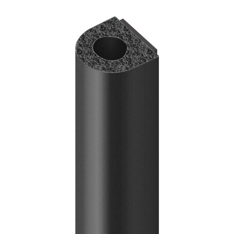 Heavy-Duty D-Profile Rubber Seal 12.2mm x 13.4mm Long-Lasting & Versatile
