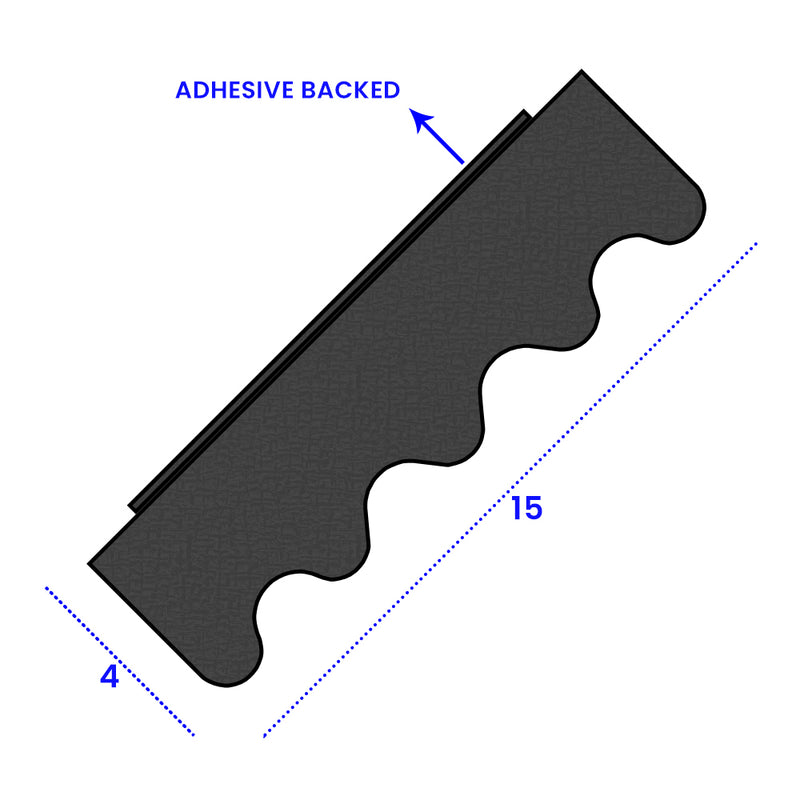 Professional-Grade Self-Adhesive Sponge Crown Strip 15mm x 4mm Long-Lasting Seal