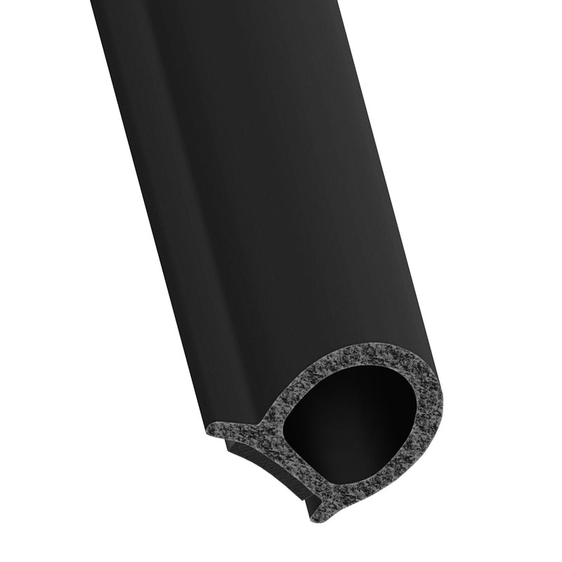 Watertight Self-Adhesive Rubber Seal 13.7mmx14.5mm Durable EPDM Per Metre Seal