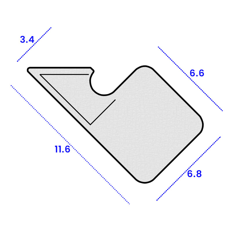 Schlegel Aquamac 63 White Foam P Seal 50m Coil, Superior Draft & Water Protection – Fits 3mm x 6mm Groove