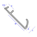 High-Performance Brown Flat Flipper Seal Superior Weather Protection & Easy Installation