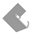 Premium Black Flat Flipper 18mm Seal Effortless Weatherproofing for Windows & Doors