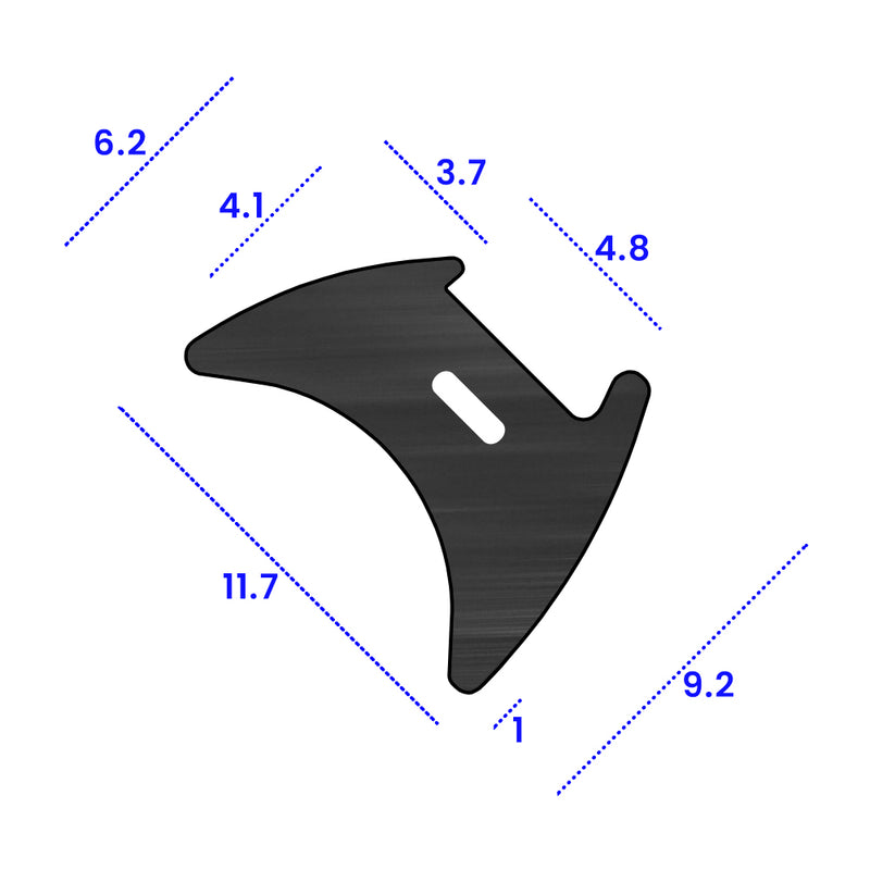 Professional Wedge Gasket 5mm Fit – Durable & Flexible