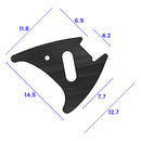 UPVC & Aluminium Window Gasket 8mm Gap - Per Metre