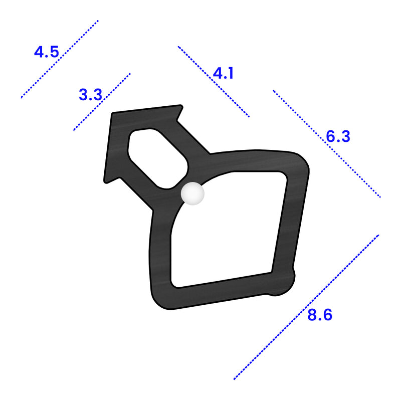 Perfect Seal Every Time – 6.3mm Bulb Gasket for 3.5mm Slots