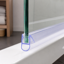 High Quality Rigid PVC Shower Screen Seal for Bath & Shower Doors (Various Lengths)