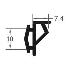 High-Quality Rubber Bifold Door Seal Gasket - 75m