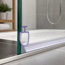 Clear Soft PVC Bifold Shower Screen Seal for Easy Installation (1000mm)