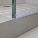 Tapered Shower Screen Seal for Uneven Gaps (900mm)