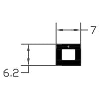 Ultra Durable TPE Black E Gasket Seal For Sealing Solution - 250m