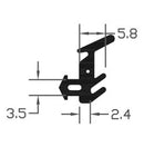 Industrial Grade TPE Black E Gasket Seal For Reliable Protection - 150m