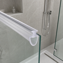 Clear PVC Bifold Shower Screen Seal for Easy Installation (1000mm)