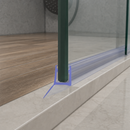 Vertical Shower Screen Seal for 8-10mm Glass (900mm, 1400mm, or 2000mm)