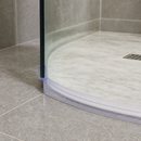 Curved Shower Screen Seal for Easy Installation (850mm)