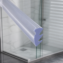 Soft PVC Bifold Shower Screen Seal for Easy Installation (1000mm or 2000mm)