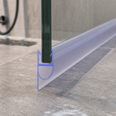 High Quality Rigid PVC Shower Screen Seal for Straight Glass (800mm to 2500mm)