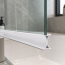 White PVC Bi-Fold Shower Seal for Bath Screens (900mm or 2000mm)