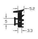 High Quality TPE Black E Gasket Seal For Doors & Windows - 150m