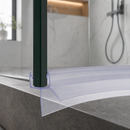 Pre-Curved Shower Screen Seal for 8mm Glass (850mm Length)