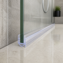 High Quality Rigid PVC Shower Screen Seal for Straight Glass (800mm, 900mm, 1400mm, 2000mm)