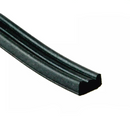 Black Self Adhesive Expanded EPDM Sponge Rubber Crown Section 100m